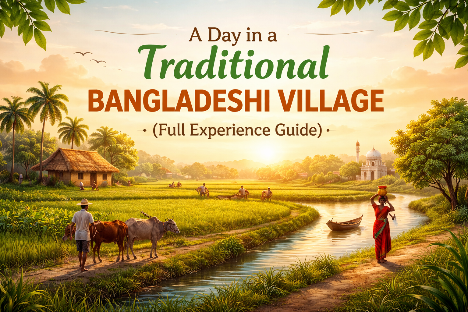 A Day in a Traditional Bangladeshi Village (Full Experience Guide)
